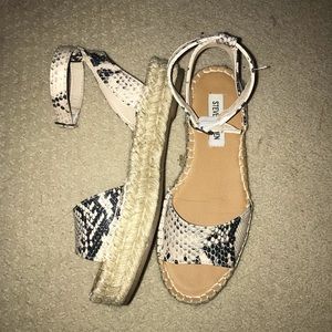 Steve Madden Espadrille Sandals Size 6.5